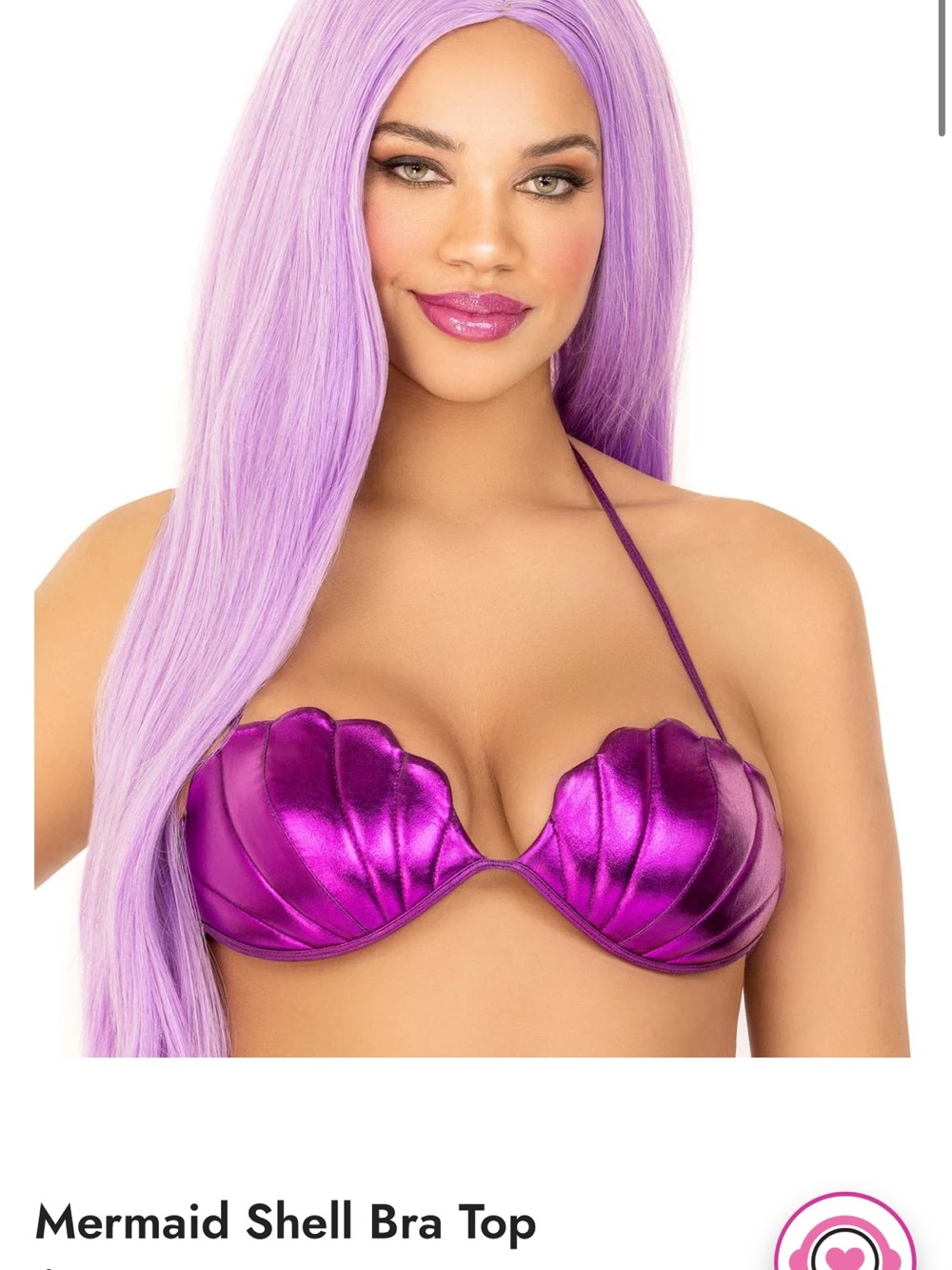 New Leg Avenue : Mermaid Shell Bra Top!!